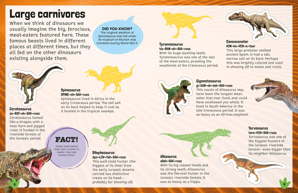 Sticker Encyclopedia Dinosaurs (Sticker Encyclopedias)