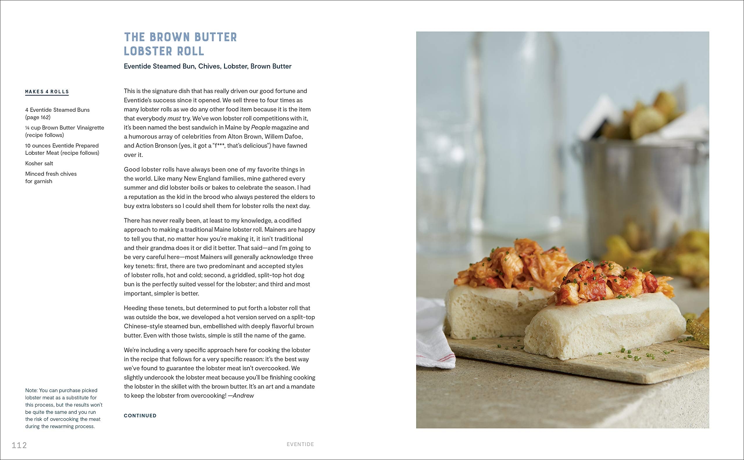 Eventide: Recipes for Clambakes, Oysters, Lobster Rolls, and More from a Modern Maine Seafood Shack