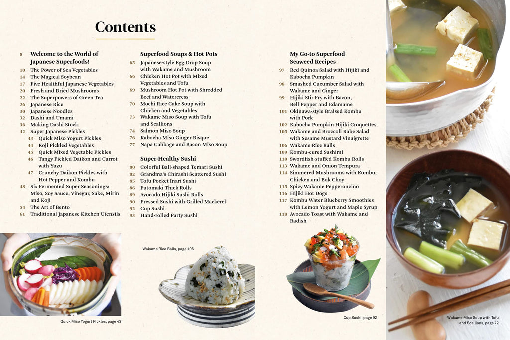 Japanese Superfoods: Learn the Secrets of Healthy Eating and Longevity - the Japanese Way!