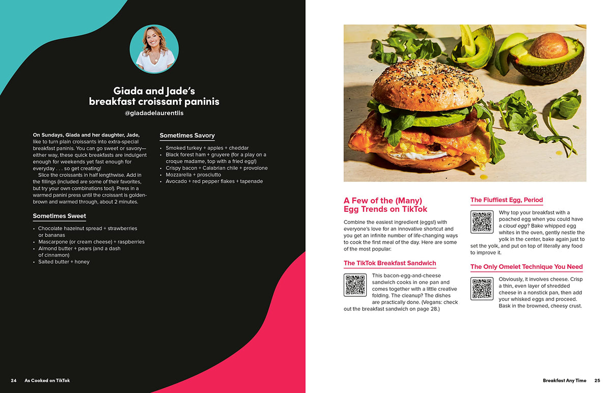 As Cooked on TikTok: Fan favorites and recipe exclusives from more than 40 TikTok creators! A Cookbook