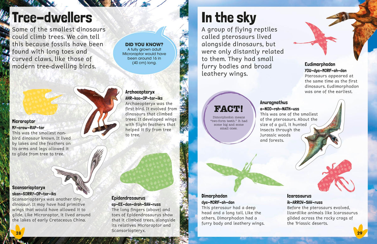 Sticker Encyclopedia Dinosaurs (Sticker Encyclopedias)