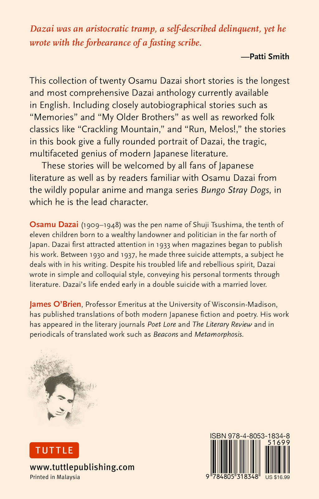 The Real Osamu Dazai: A Life in Twenty Stories