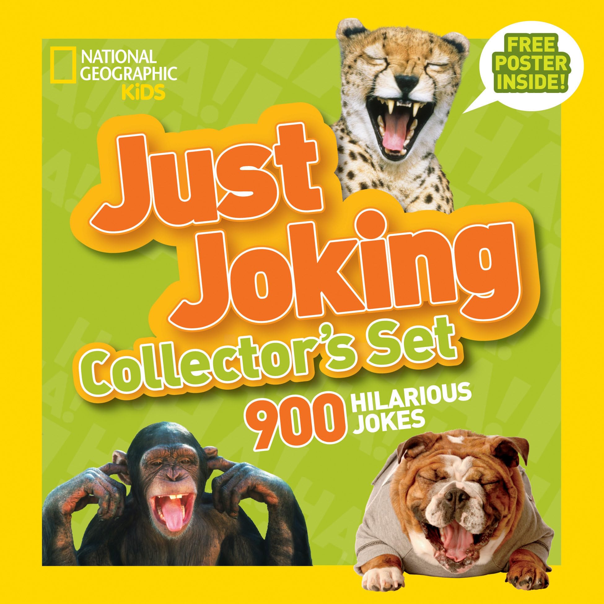 National Geographic Kids Just Joking Collector's Set (Boxed Set): 900 Hilarious Jokes About Everything