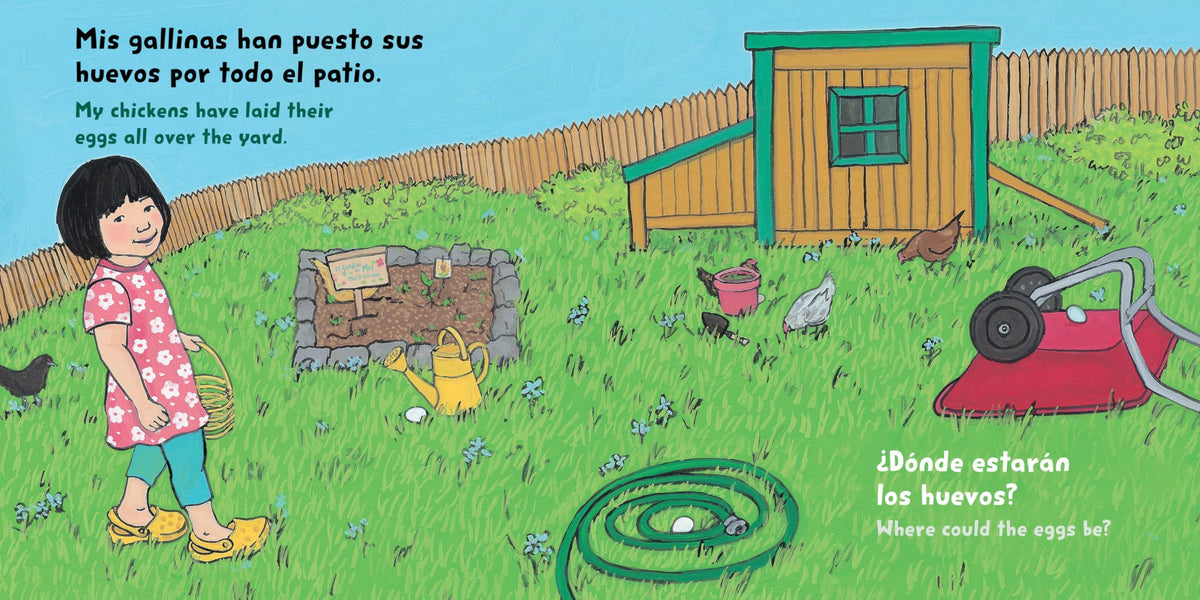 ¿Dónde están los huevos? / Where Are the Eggs? (Spanish Bilingual Edition) (Storytelling Math)