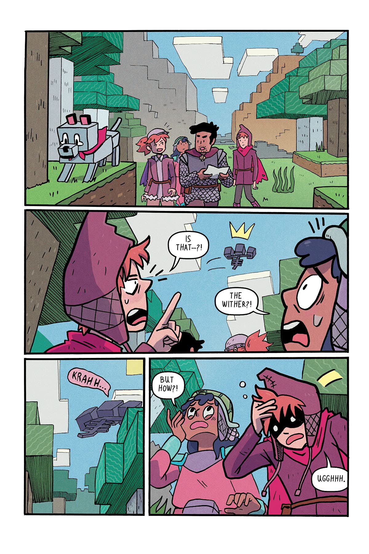 Minecraft: Wither Without You Volume 2 (Graphic Novel)