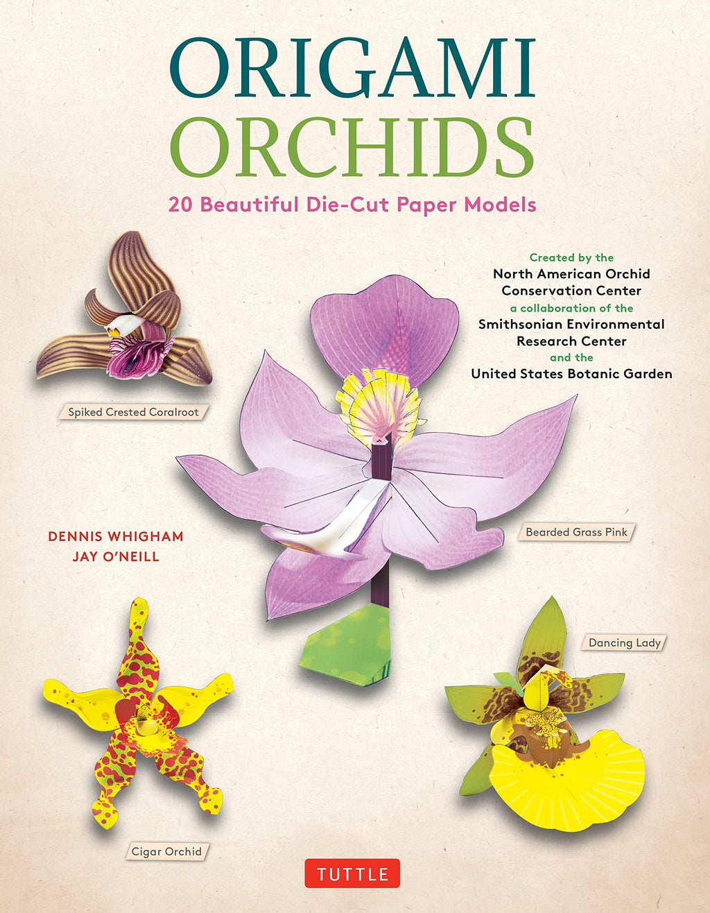 Origami Orchids Kit: 20 Beautiful Die-Cut Paper Models