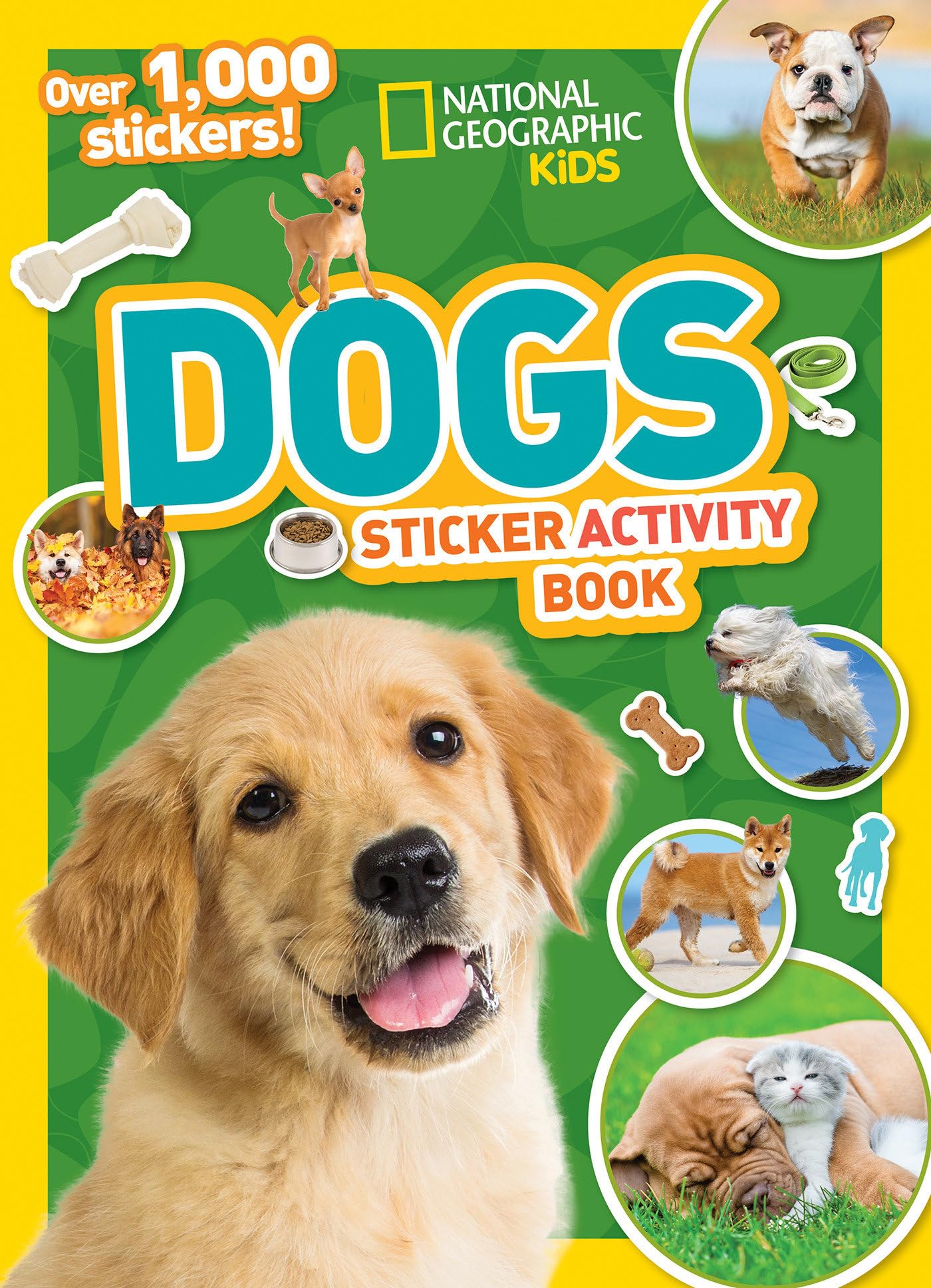 National Geographic Kids Dogs Sticker Activity Book: Over 1,000 Stickers!