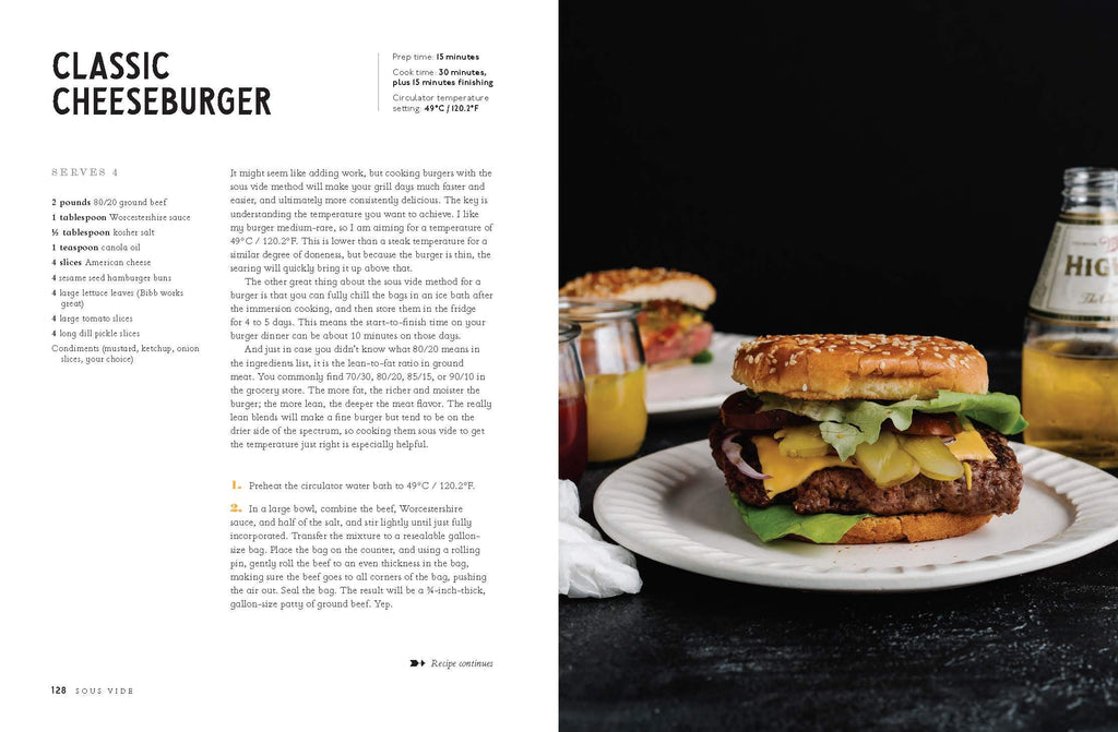 Sous Vide: Better Home Cooking: A Cookbook