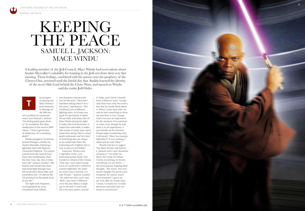 Star Wars Insider Presents Revenge of the Sith 20 Year Anniversary Special