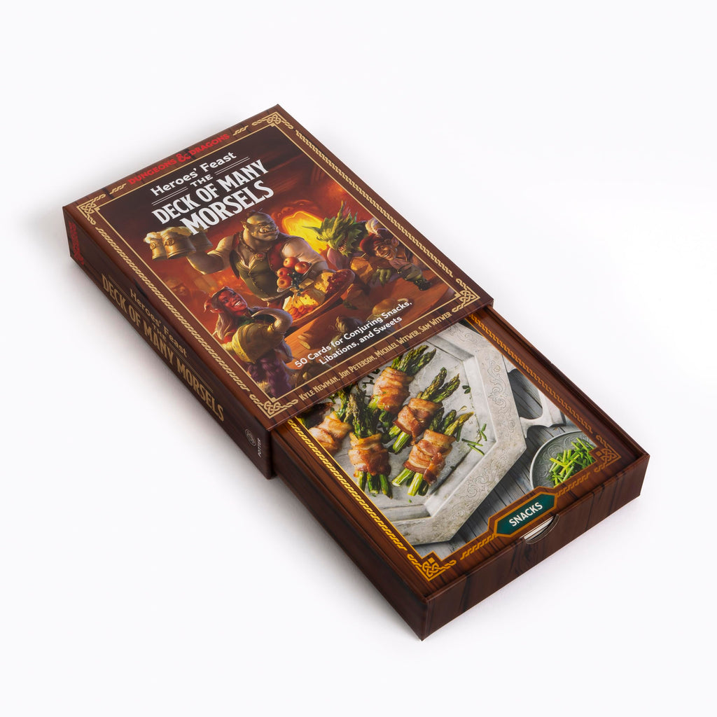 Heroes' Feast: The Deck of Many Morsels: 50 Cards for Conjuring Snacks, Libations, and Sweets (Dungeons & Dragons)
