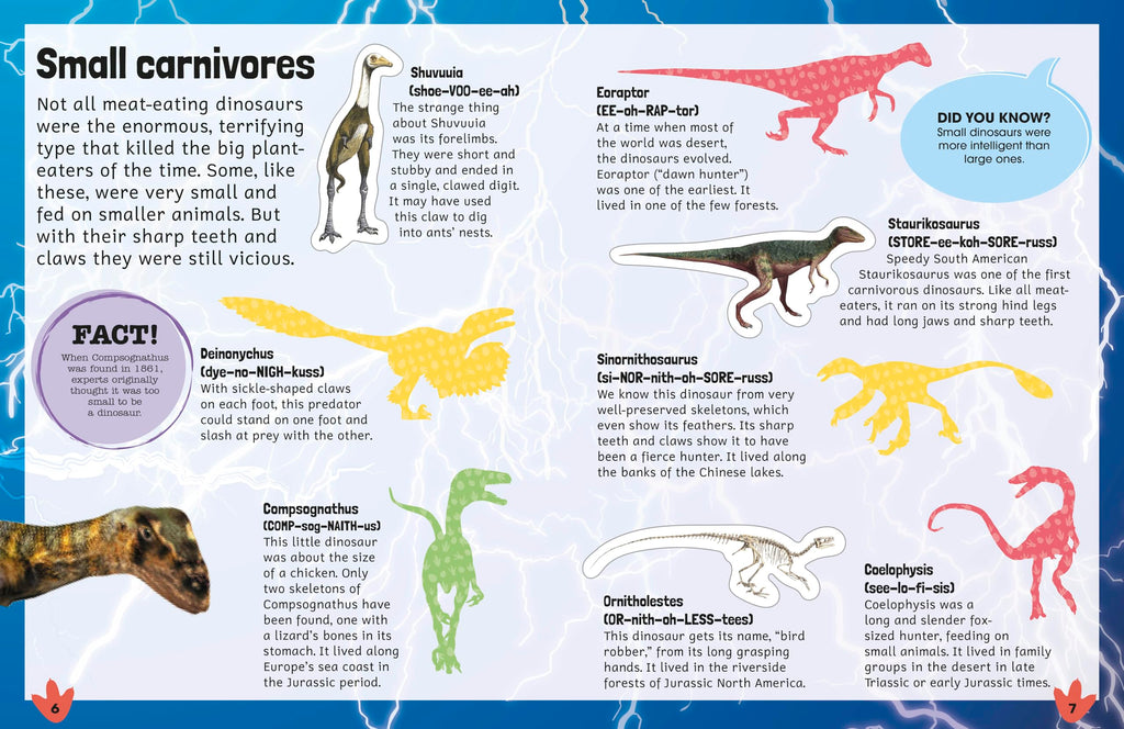 Sticker Encyclopedia Dinosaurs (Sticker Encyclopedias)