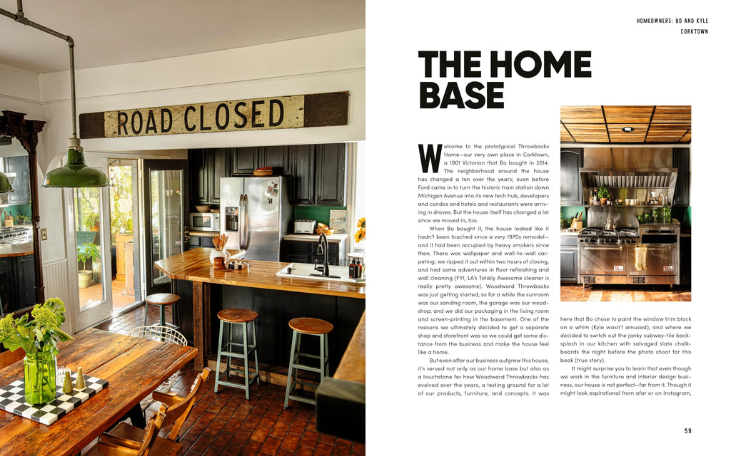 Throwbacks Home Interiors: One of a Kind Home Design from Reclaimed and Salvaged Goods