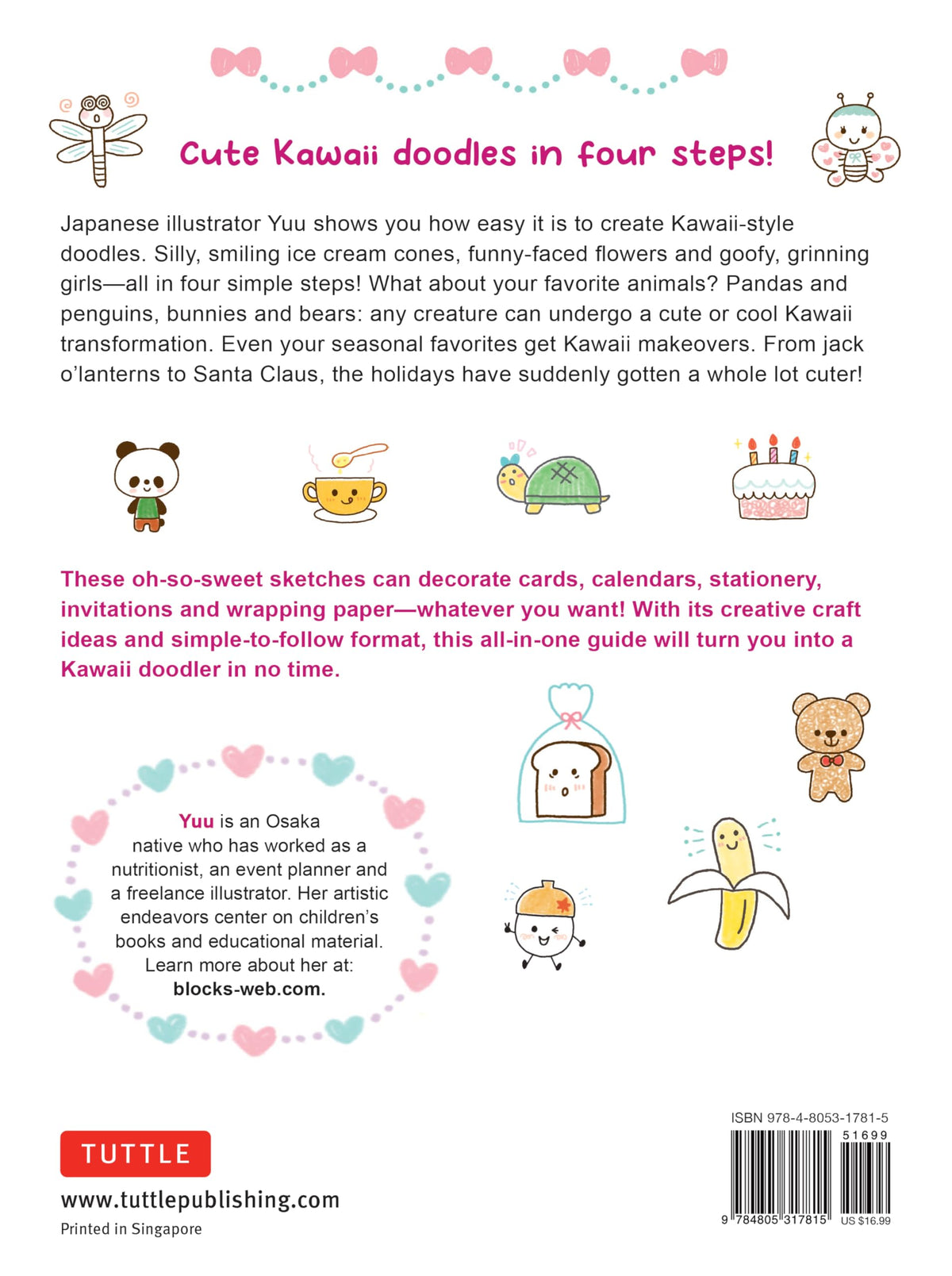 Kawaii Doodles: Supercute Drawings in Four Easy Steps (with over 1,250 illustrations)
