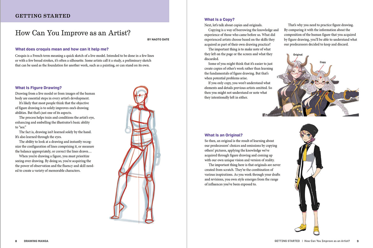 Drawing Manga: Tell Exciting Stories with Amazing Characters and Skillful Compositions (With Over 1,000 illustrations)
