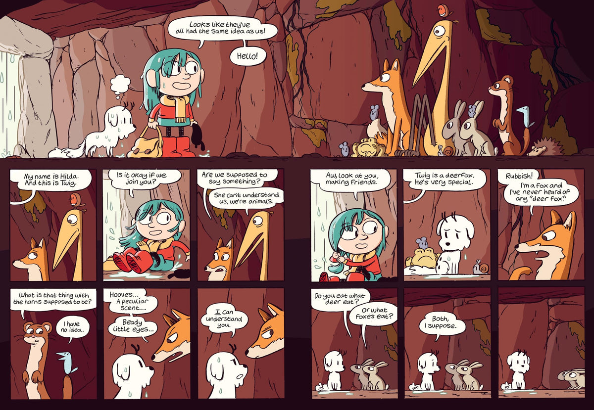 Hilda and Twig: Hide from the Rain