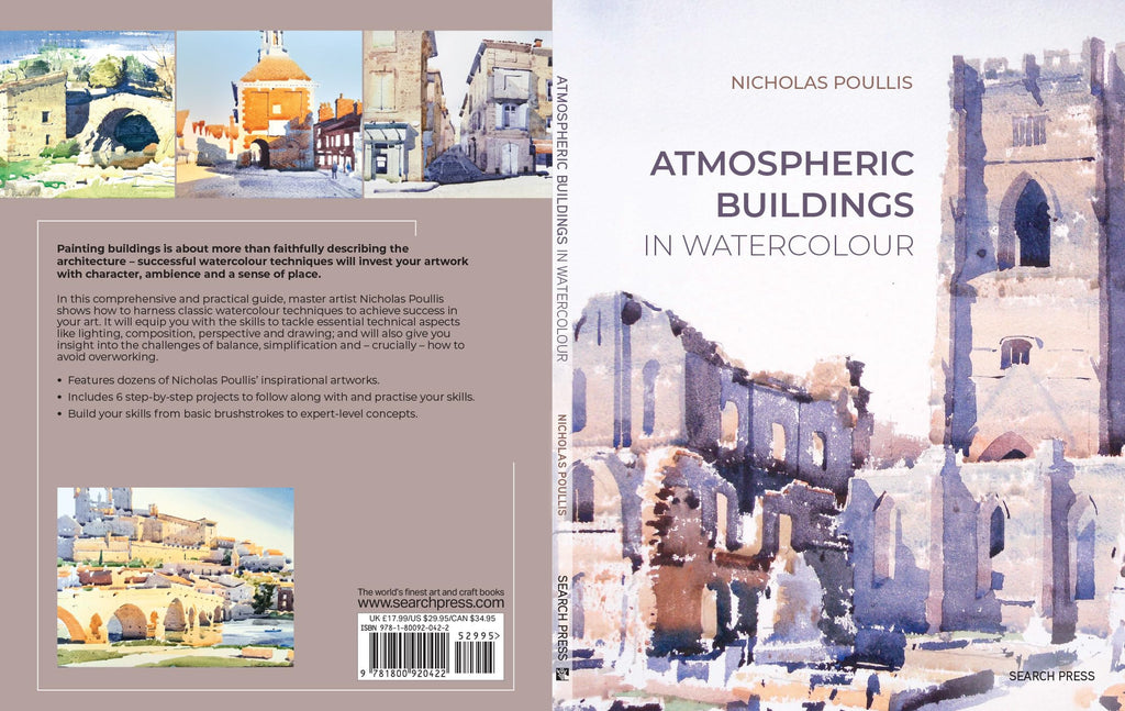 Atmospheric Buildings in Watercolour