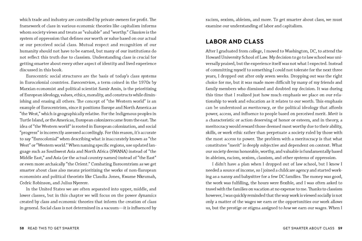 Read This to Get Smarter: about Race, Class, Gender, Disability & More