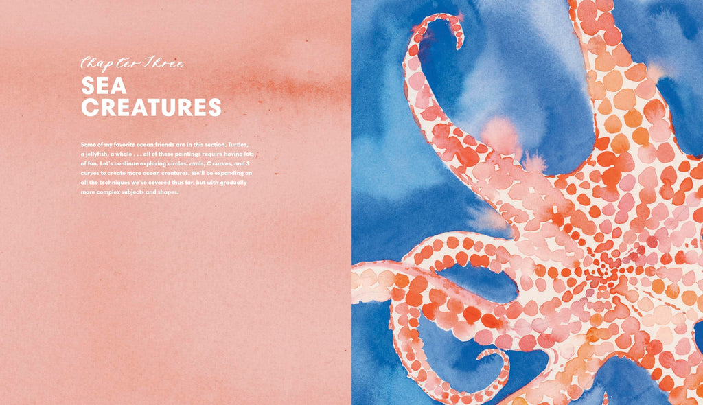 Everyday Watercolor Seashores: A Modern Guide to Painting Shells, Creatures, and Beaches Step by Step