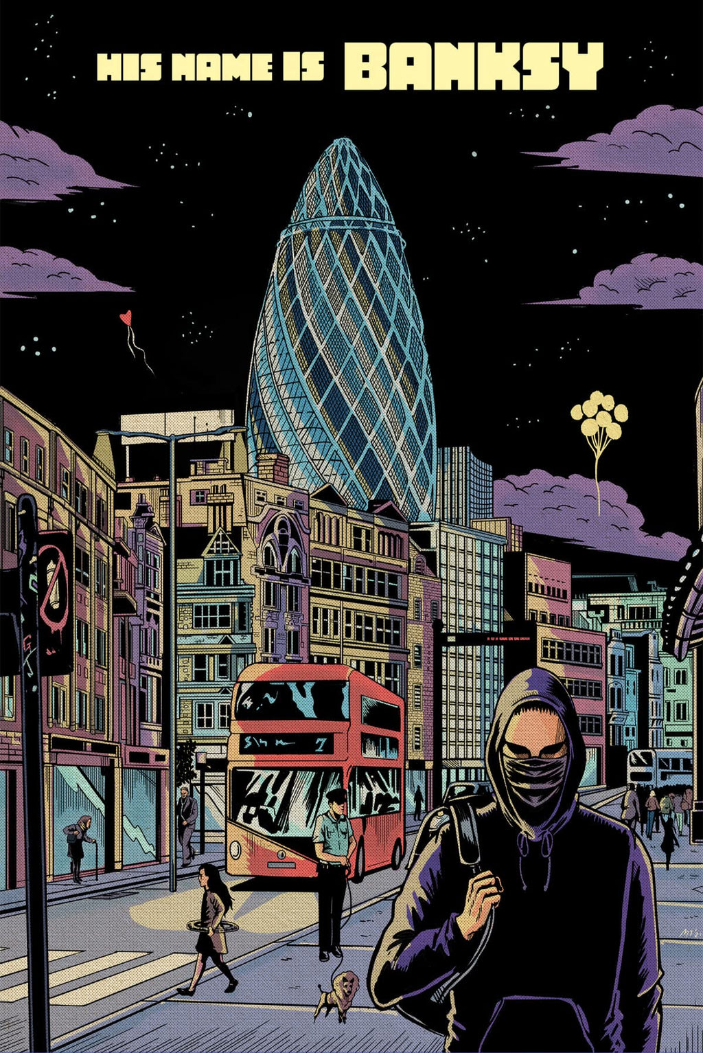 Banksy: A Graphic Novel (His Name Is Banksy)