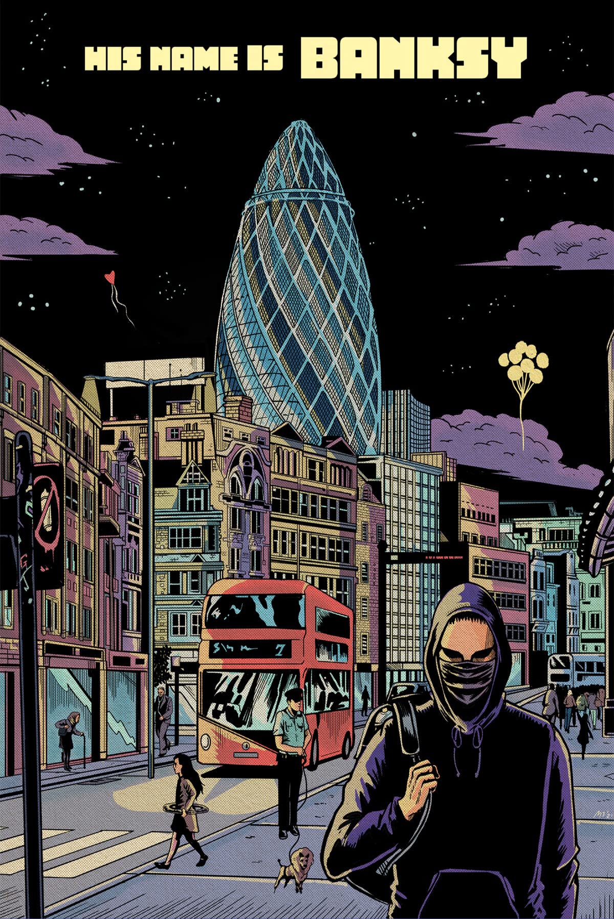 Banksy: A Graphic Novel (His Name Is Banksy)