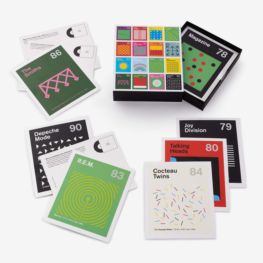 Post-Punk Postcards: 50 Designs Inspired by Influential Albums, from New Order's Movement to The Smiths' The Queen Is Dead