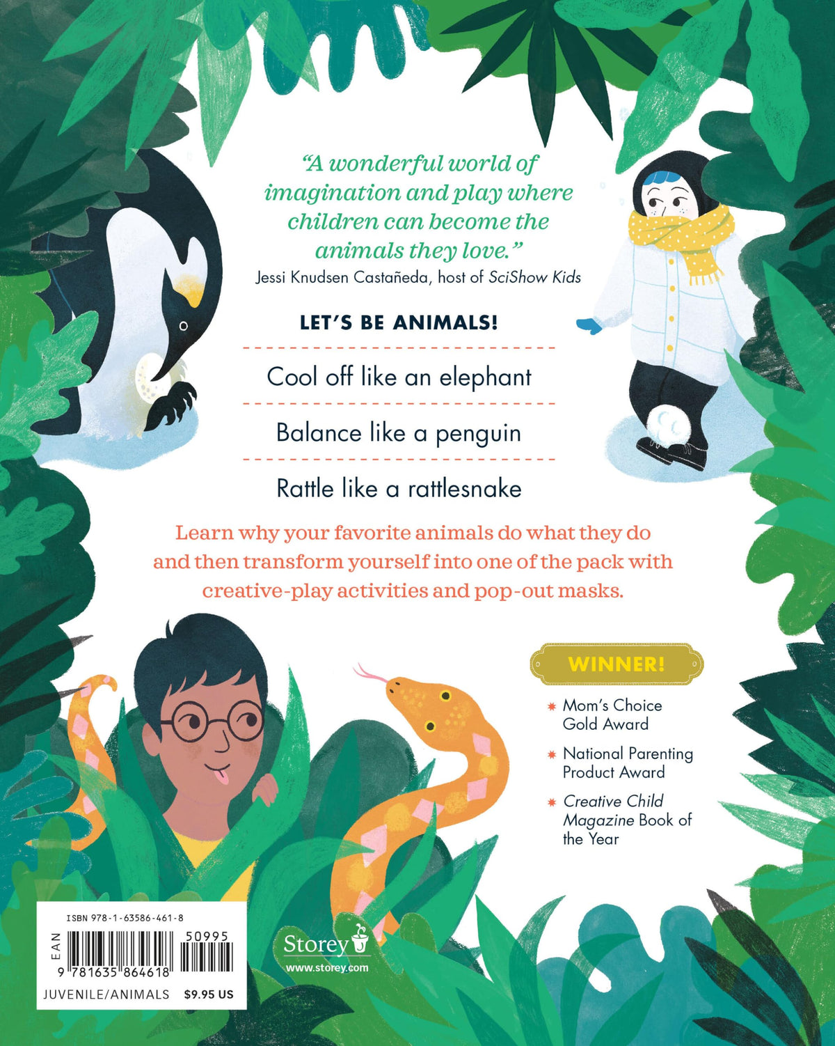 Howl like a Wolf!: Learn about 13 Wild Animals and Explore Their Lives through Creative Play and Activities