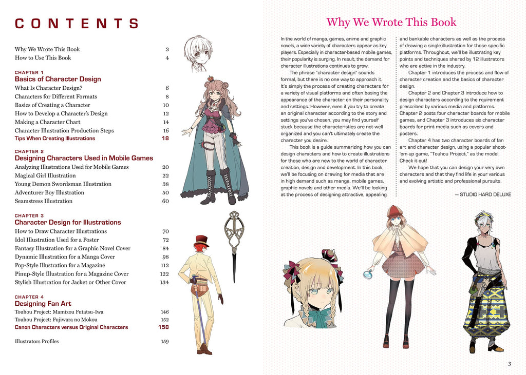 Manga & Anime Digital Illustration Guide: A Handbook for Beginners (with over 650 illustrations)