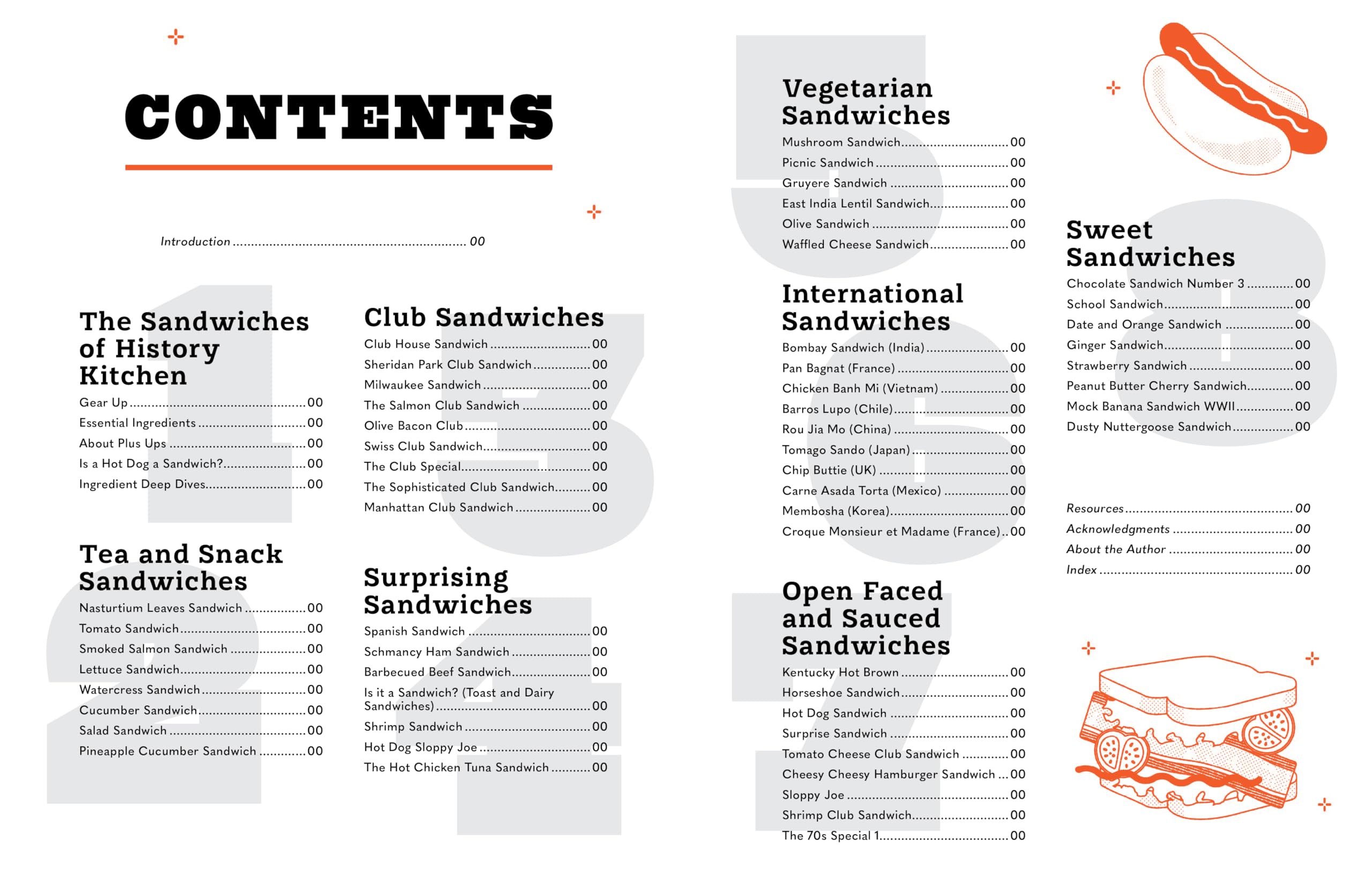 Sandwiches of History: The Cookbook: All the Best (and Most Surprising) Things People Have Put Between Slices of Bread