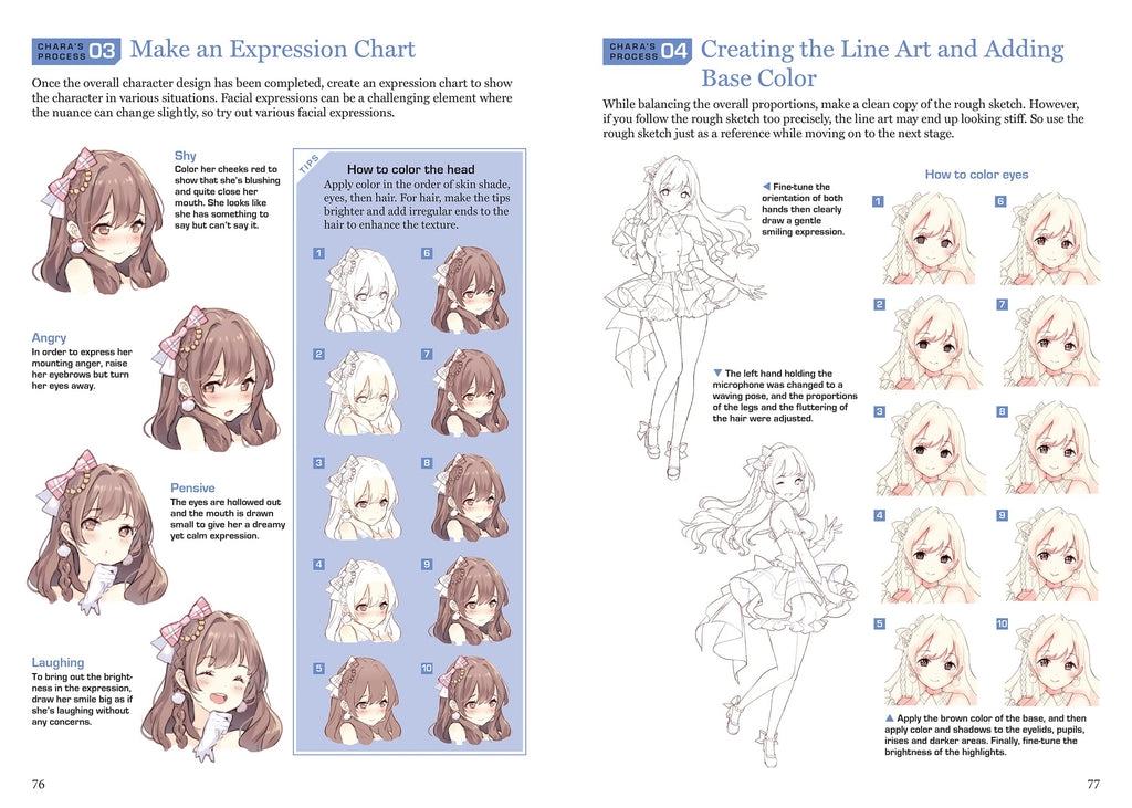 Manga & Anime Digital Illustration Guide: A Handbook for Beginners (with over 650 illustrations)