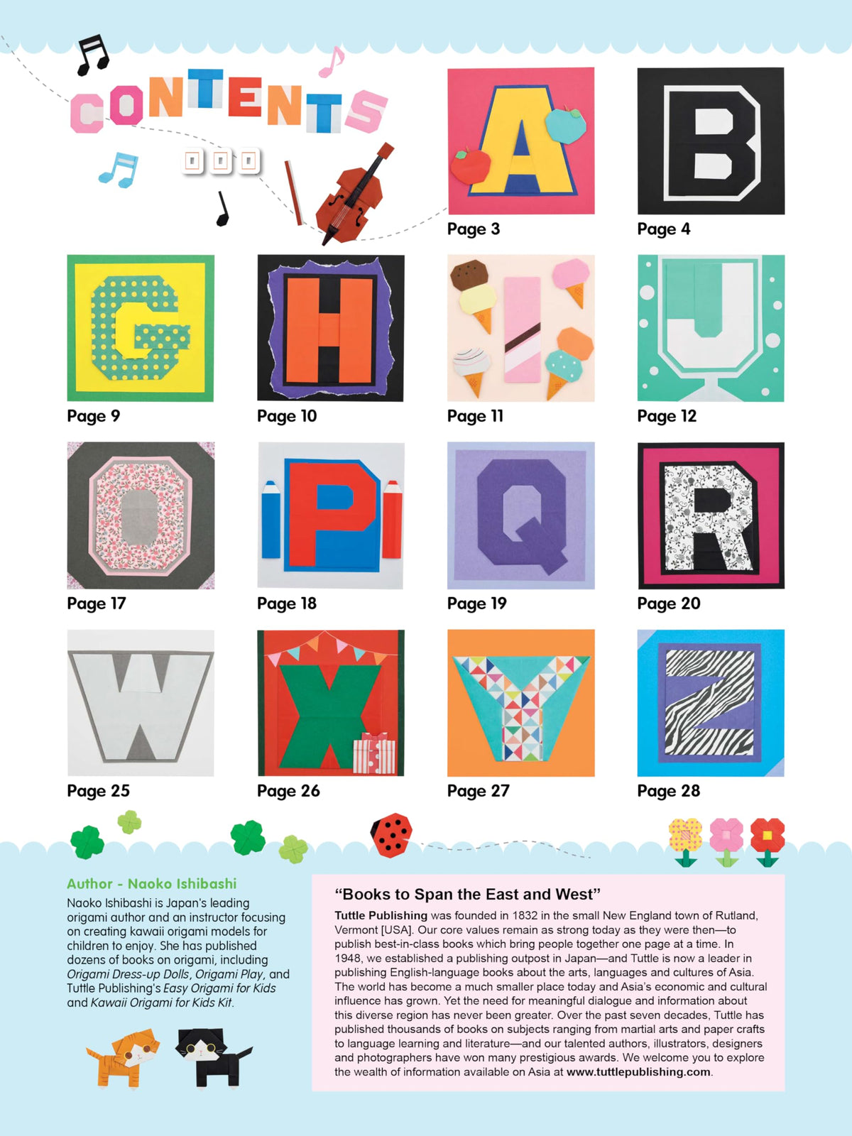ABC Origami: Learn Your Alphabet and Numbers Through Origami! (80 Cute & Easy Paper Models!)