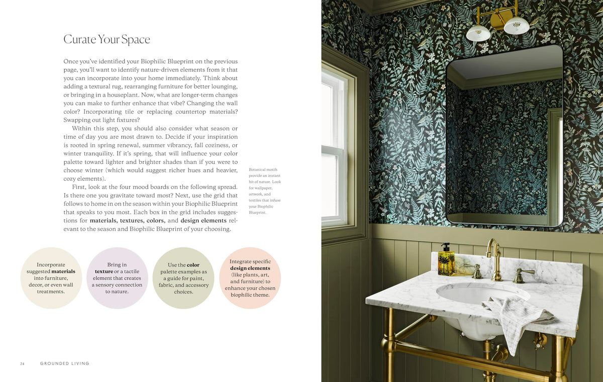 Grounded Living: Harmonizing Design and Nature in the Home