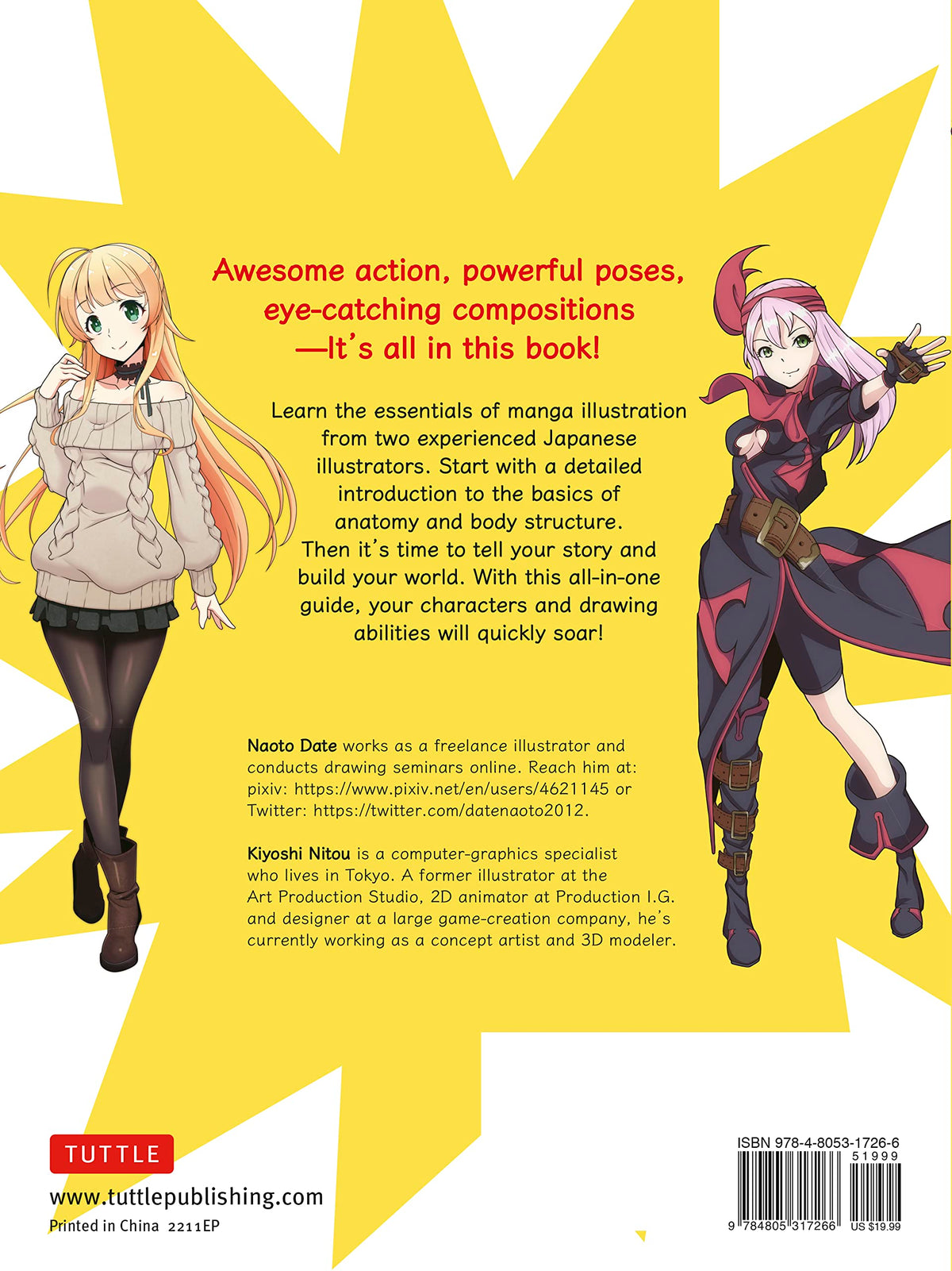 Drawing Manga: Tell Exciting Stories with Amazing Characters and Skillful Compositions (With Over 1,000 illustrations)
