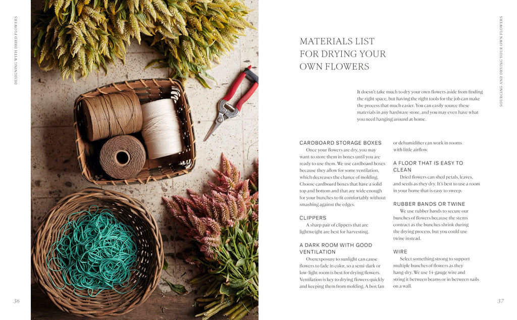 Designing with Dried Flowers: Creating Everlasting Arrangements