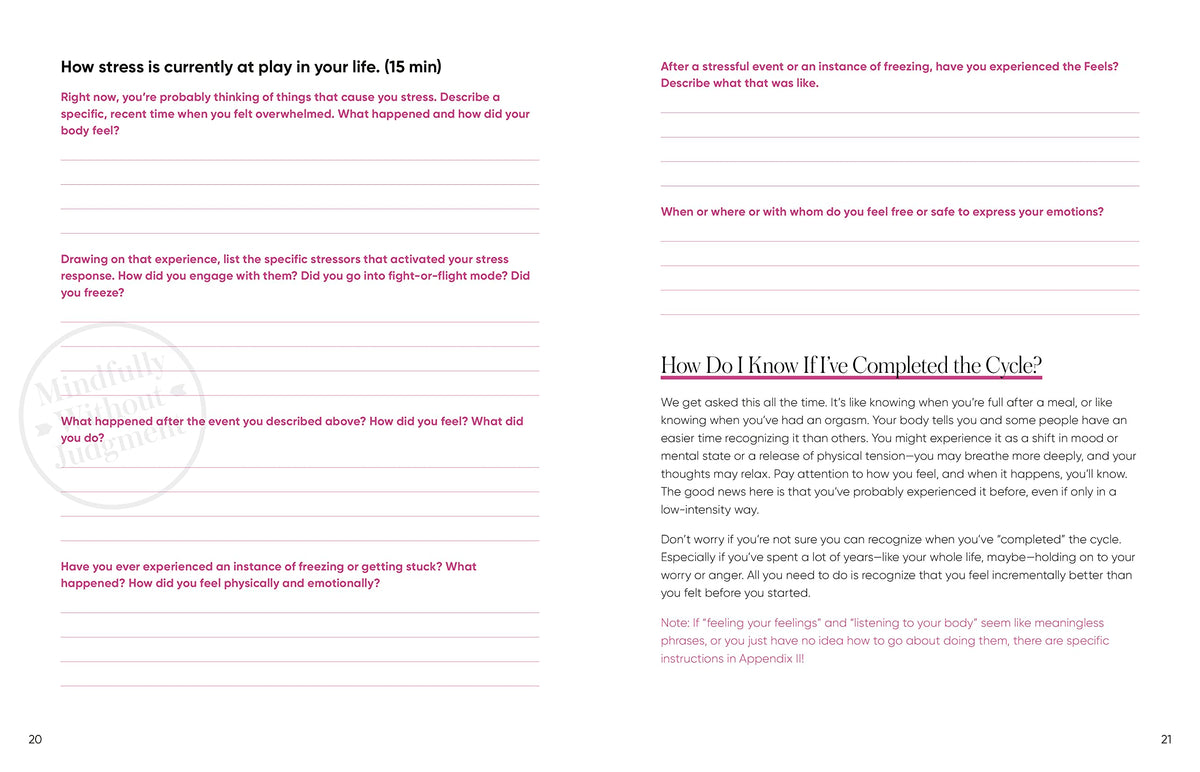 The Burnout Workbook: Advice and Exercises to Help You Unlock the Stress Cycle