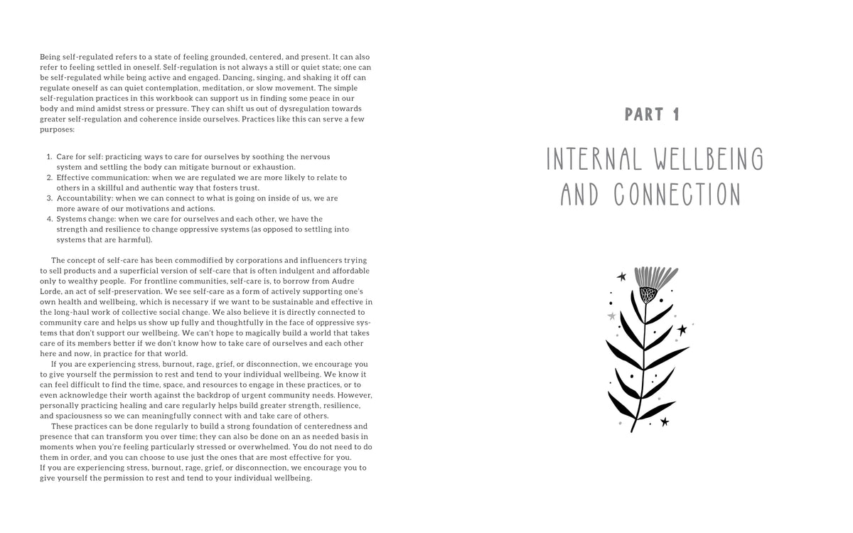 Practicing Liberation Workbook: Radical Tools for Grassroots Activists, Community Leaders, Teachers, and Caretakers Working Toward Social Justice