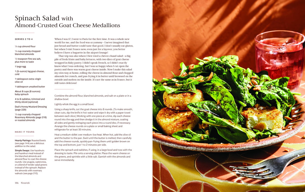 Nourish: Simple Recipes to Empower Your Body and Feed Your Soul: A Healthy Lifestyle Cookbook