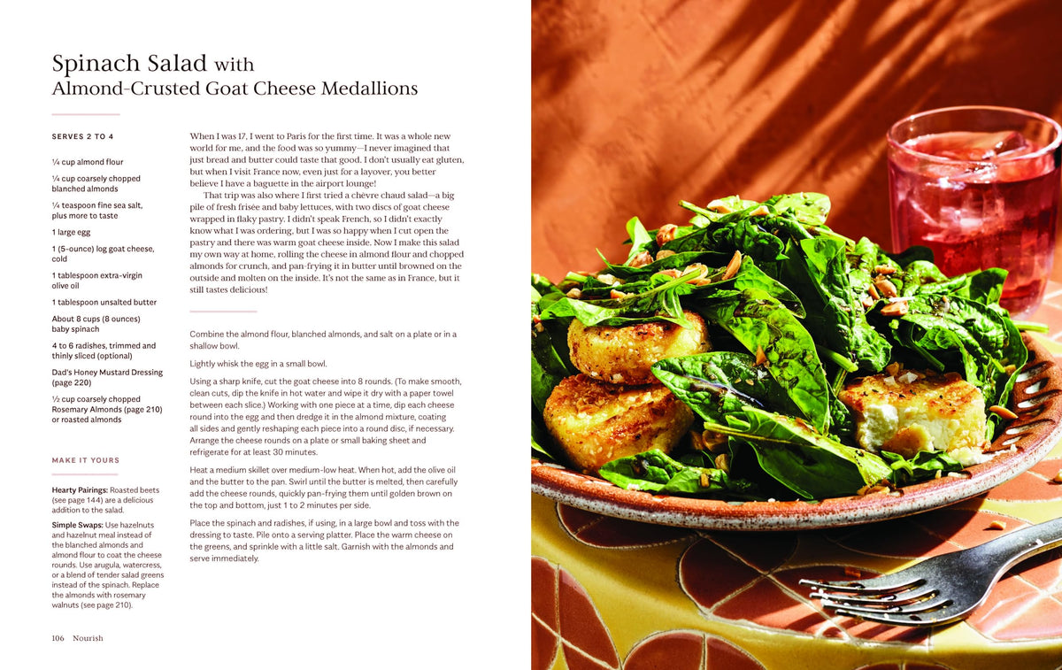 Nourish: Simple Recipes to Empower Your Body and Feed Your Soul: A Healthy Lifestyle Cookbook
