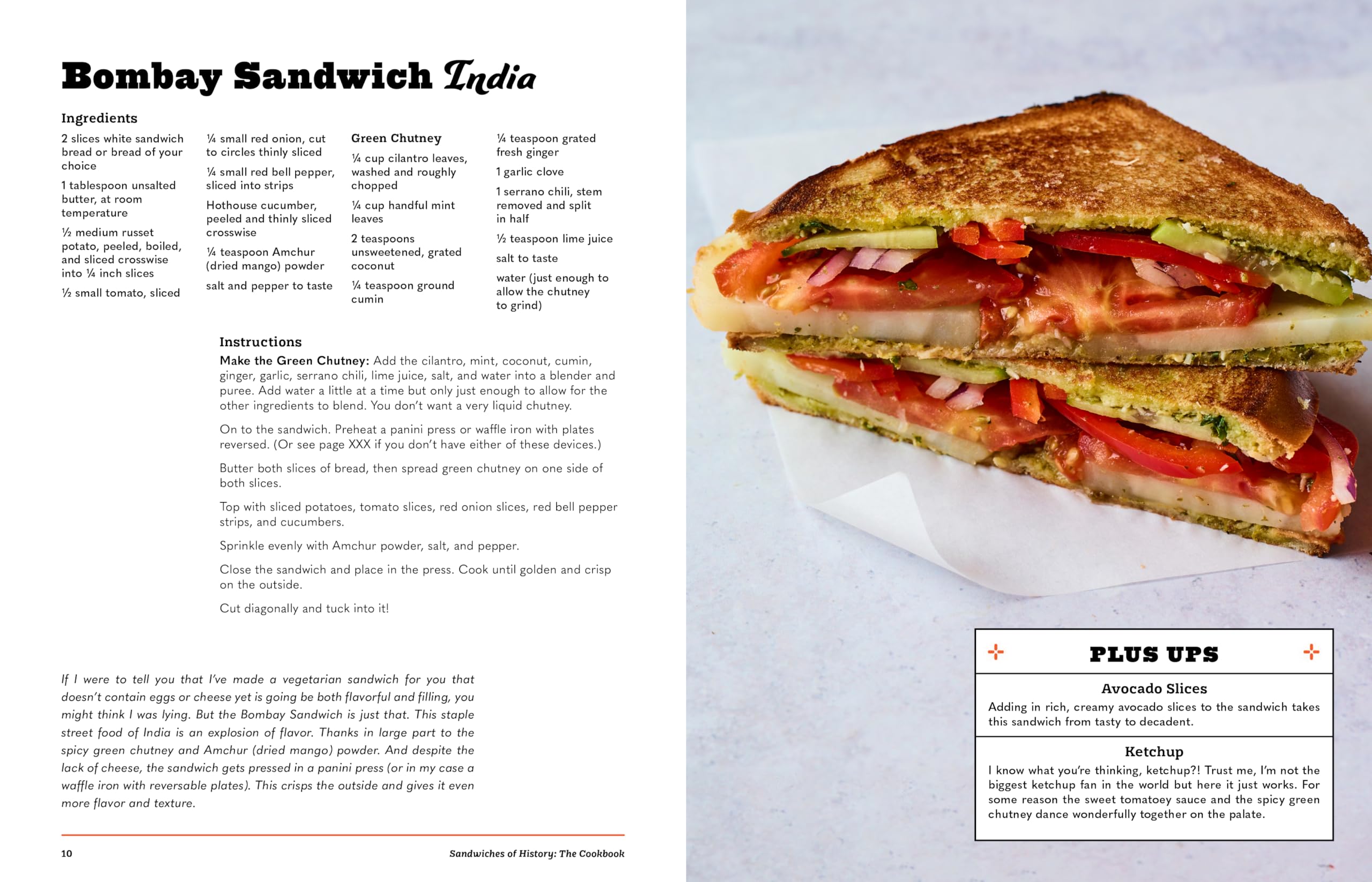 Sandwiches of History: The Cookbook: All the Best (and Most Surprising) Things People Have Put Between Slices of Bread