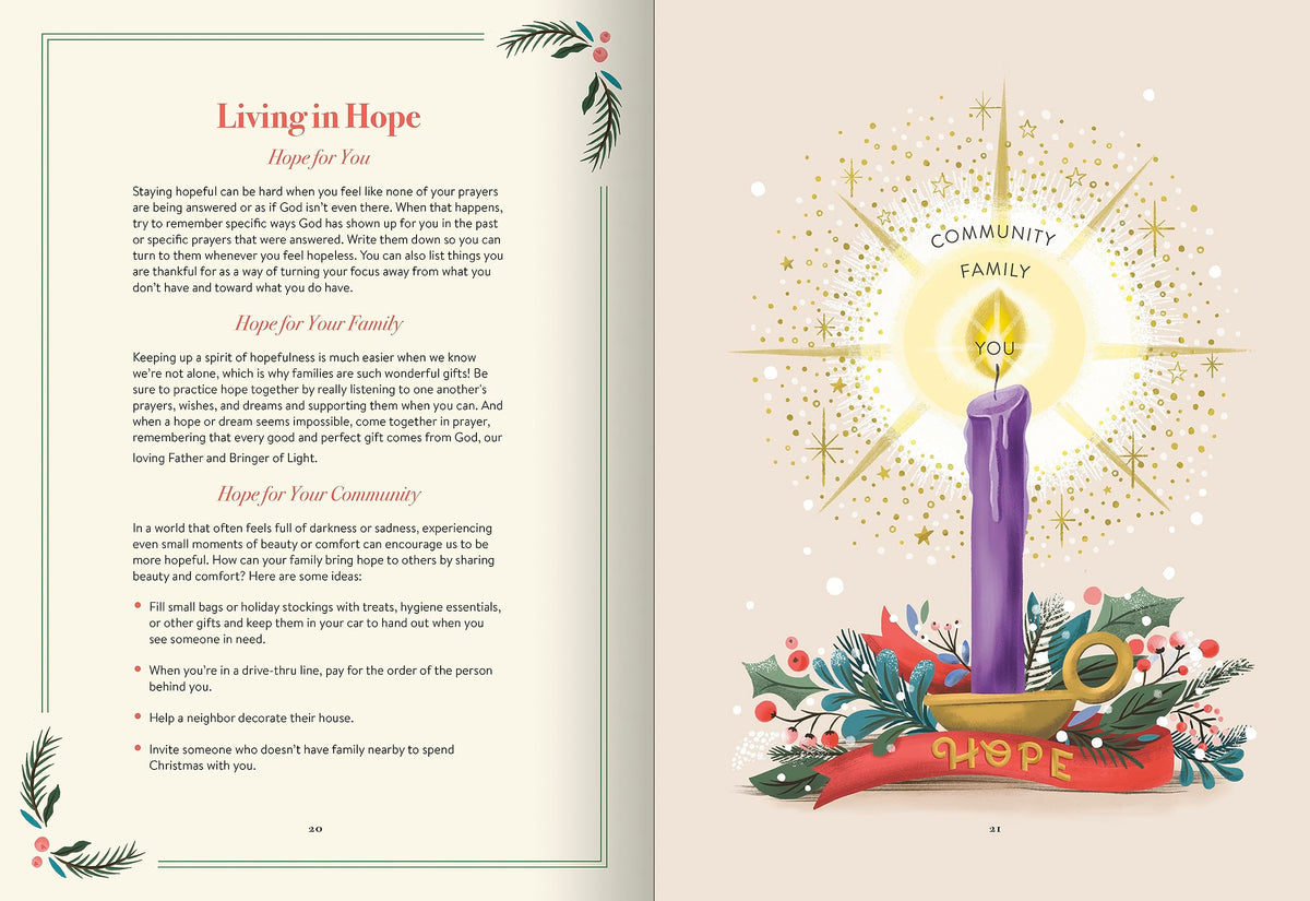 'Tis the Season Family Advent Activity Book: Devotions, Recipes, and Memories of the Christmas Season