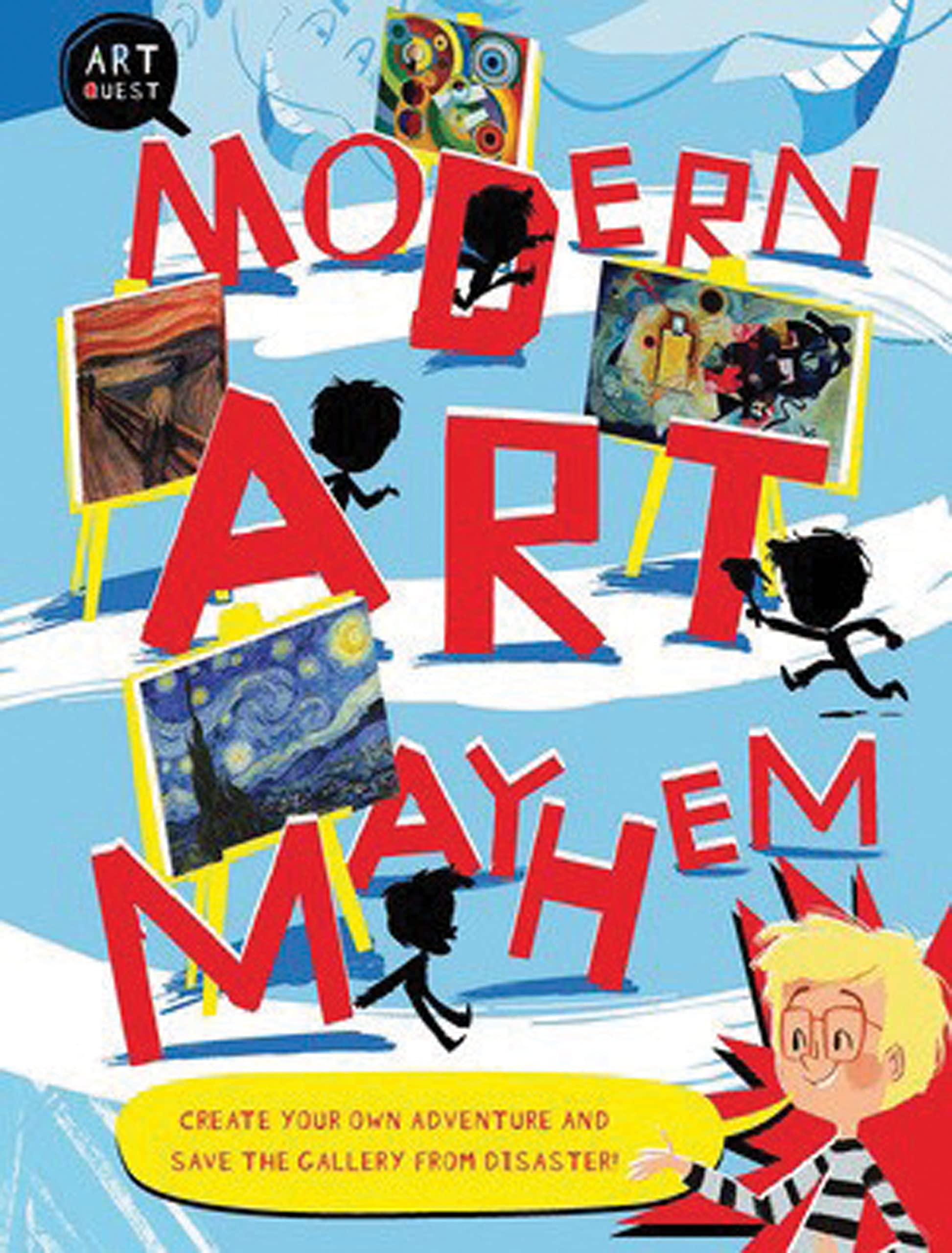 Modern Art Mayhem: Create Your Own Adventure and Save the Gallery from Disaster! (Art Quest)