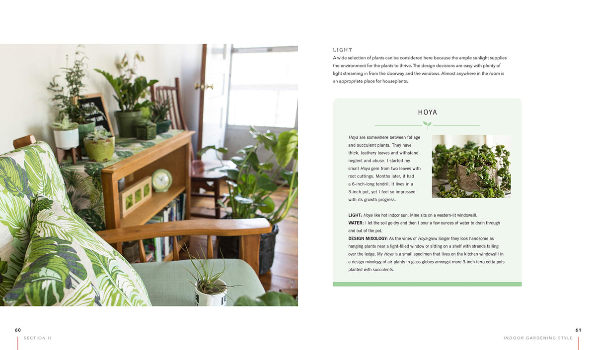 Living Decor: Plants, Potting and DIY Projects - Botanical Styling with Fiddle-Leaf Figs, Monsteras, Air Plants, Succulents, Ferns, and More of Your Favorite Houseplants