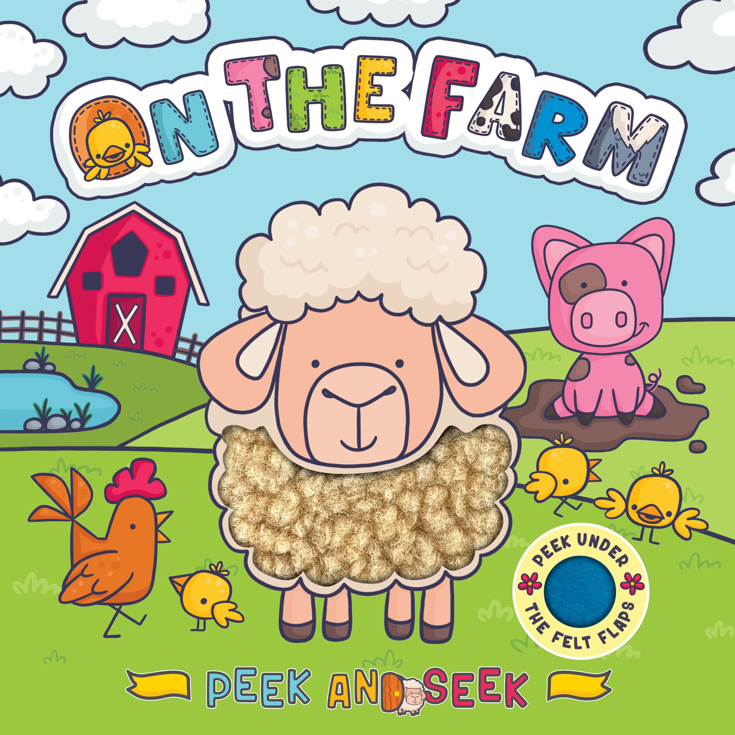 Little Hippo Books Peek and Seek On the Farm Children's Books Ages 1-3 | Touch and Feel Books for Toddlers 1-3 & Baby Books | Best Kid's Books and ... Children's Books and Sensory Books