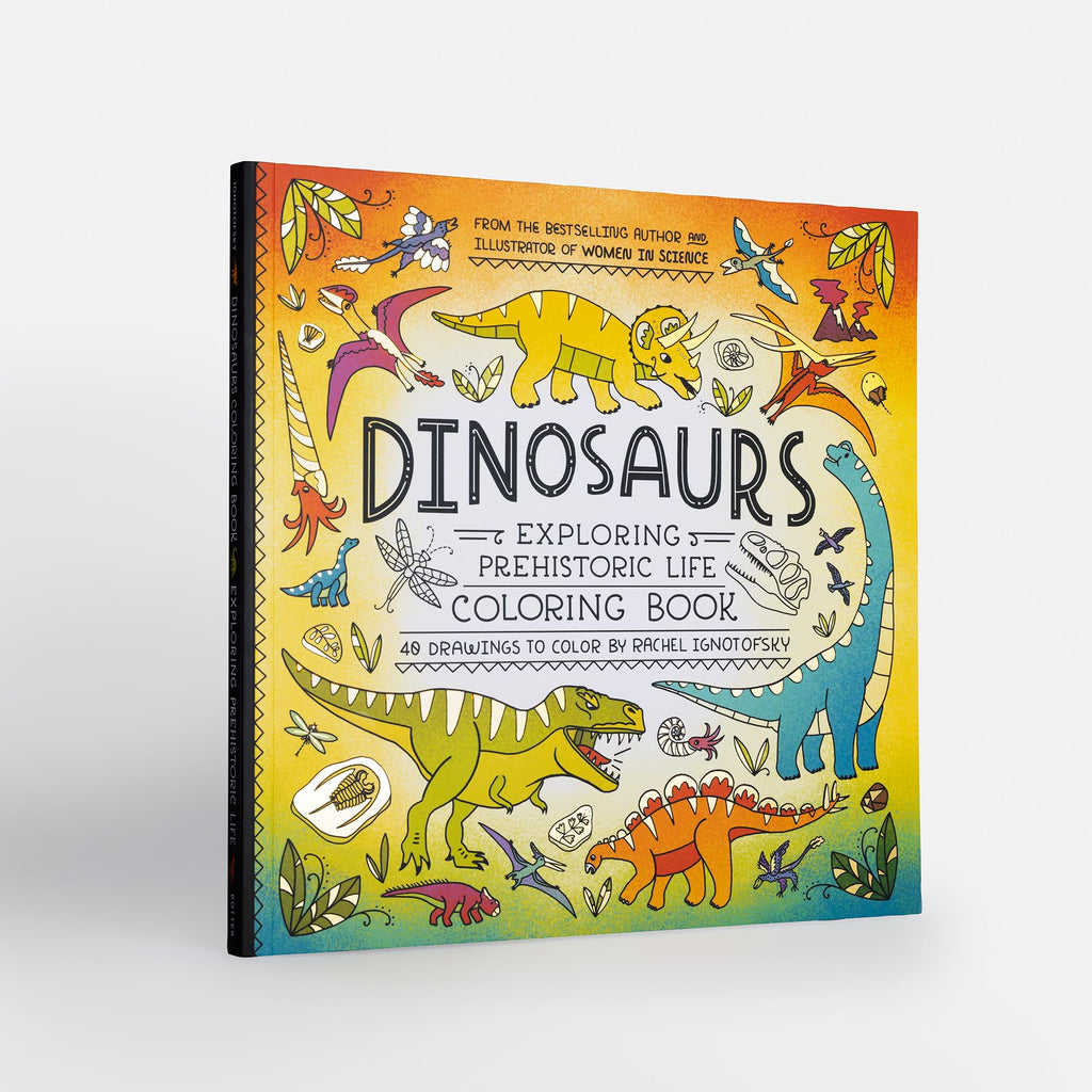 Dinosaurs Coloring Book: 40 Drawings to Color