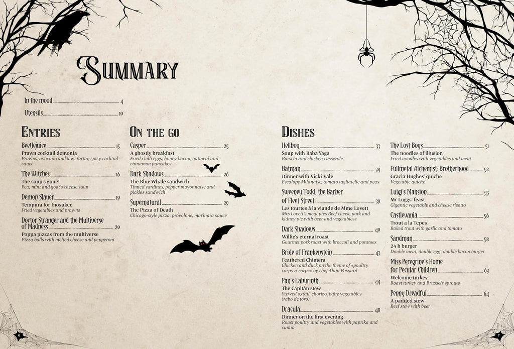 Gastronogeek Gothic Recipes