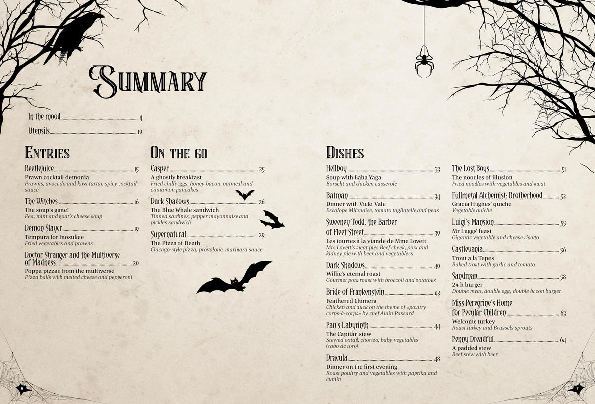 Gastronogeek Gothic Recipes