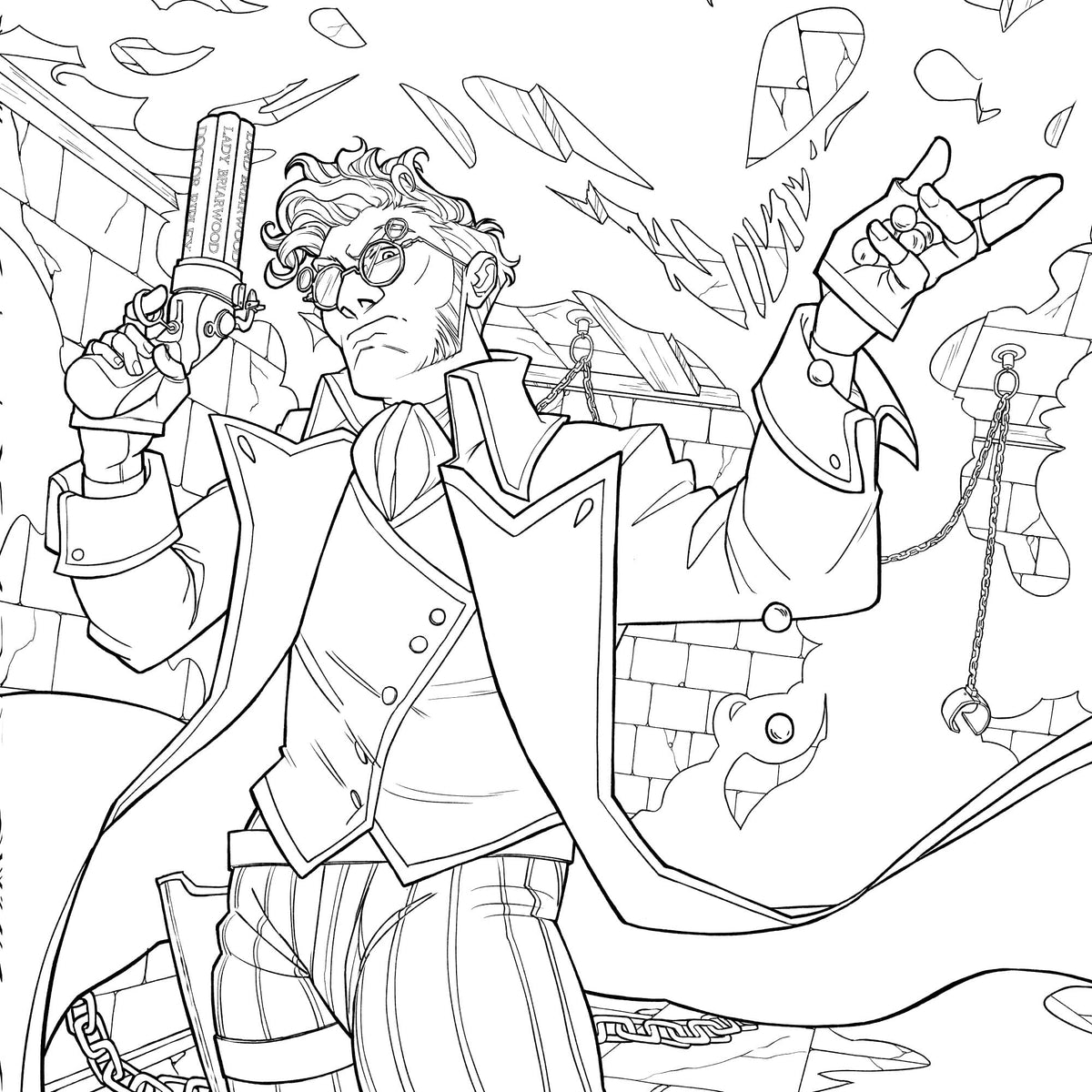 Critical Role: Vox Machina Coloring Book