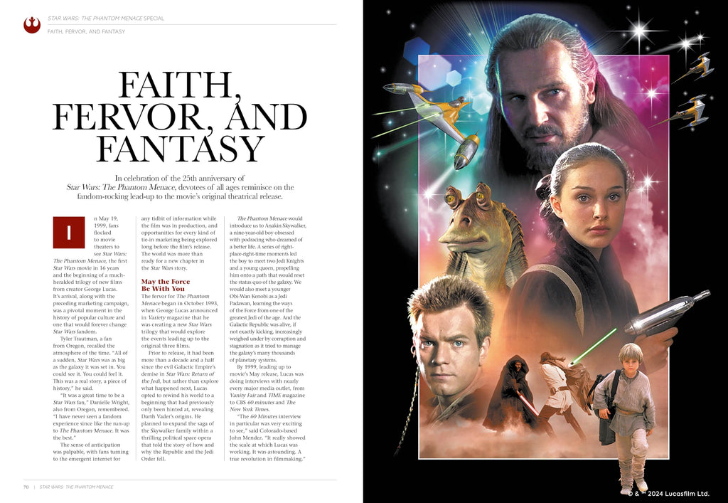 Star Wars Insider Presents The Phantom Menace 25 Year Anniversary Special