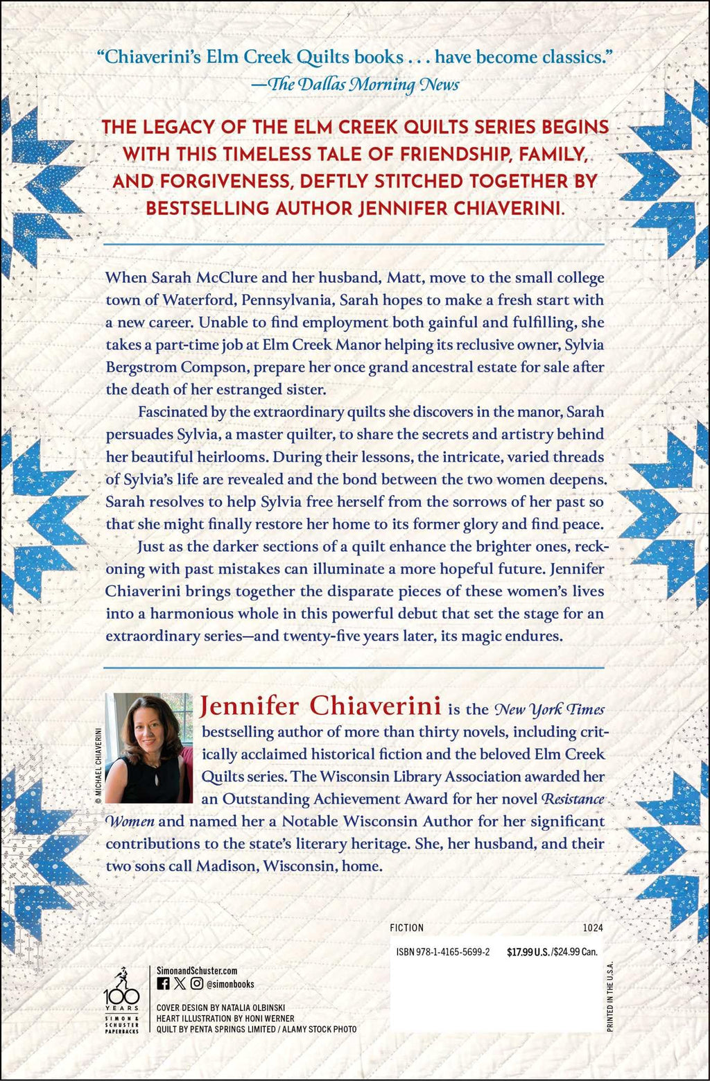 The Quilter's Apprentice: A Novel (1) (The Elm Creek Quilts)