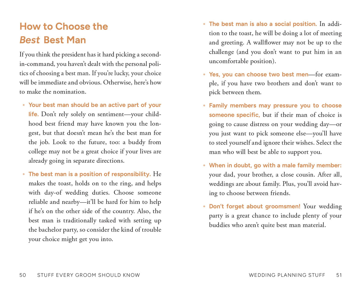 Stuff Every Groom Should Know (Stuff You Should Know)
