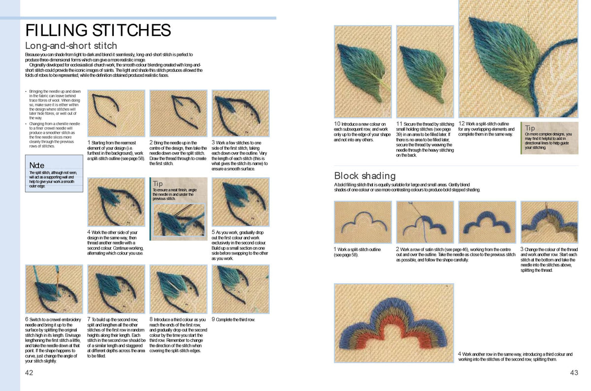The Royal School of Needlework Book of Embroidery: A Guide To Essential Stitches, Techniques And Projects